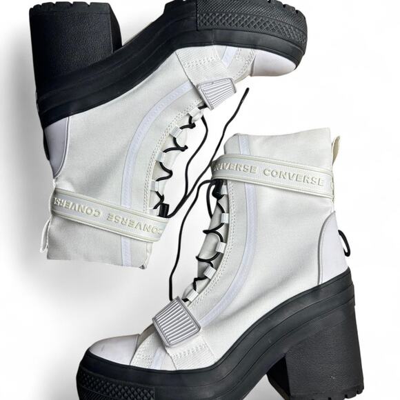 White converse platform boots platform boots - Picture 3 of 7